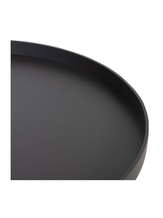 Round Side Coffee Table Driscoll Aluminum Grey W55xD55xH45cm