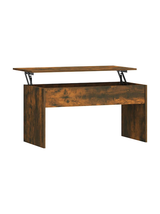 vidaXL Kaffeetisch Mit Funktionalem Design Zentral Aus Holz Mit Hebemechanismus M102xB50.5xH52.5cm