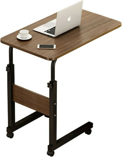 Side Coffee Table Talf with Wheels Black - Walnut Side Coffee Table Talf with Wheels Black - Walnut