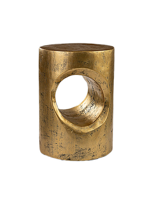 Square Side Table Metal Gold W51.5xL51.5cm