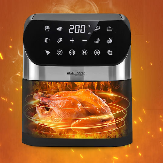 Kraft & Dele Air Fryer 6lt Grey KD4108