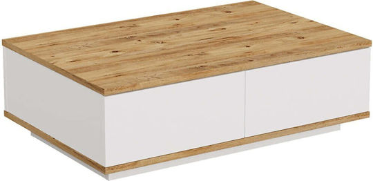 Central Coffee Table Pine White Central Coffee Table Pine White