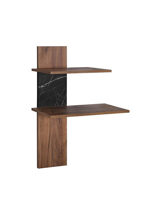 Wall Shelf Miami Black 80x26x100cm