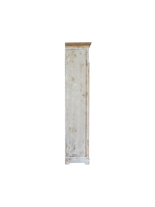 Bibliotecă Alcott Albă 120x45x210 cm