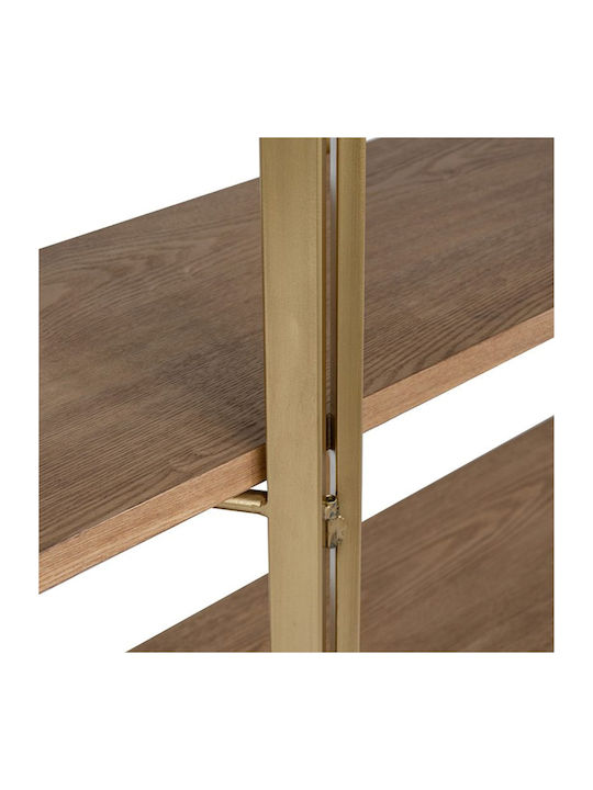 Bookcase Lume Brown 121.5x40x179cm