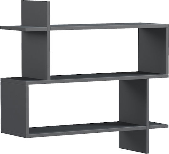 Ράφι Paralel Ανθρακί 70x22x65.5εκ.