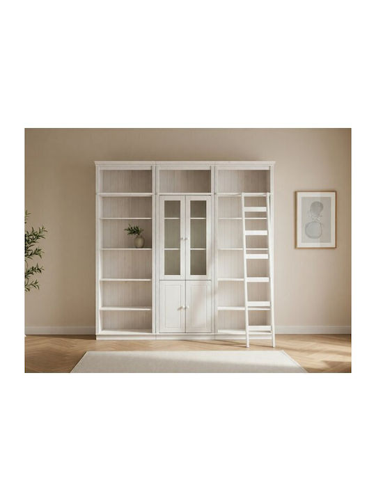 Saltoro Bookcase 126 White Pine 222x34x223cm