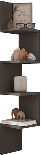 Γωνιακό Ράφι Τοίχου Belinda 22x22x117.2εκ. Γωνιακό Ράφι Τοίχου Belinda 22x22x117.2εκ.