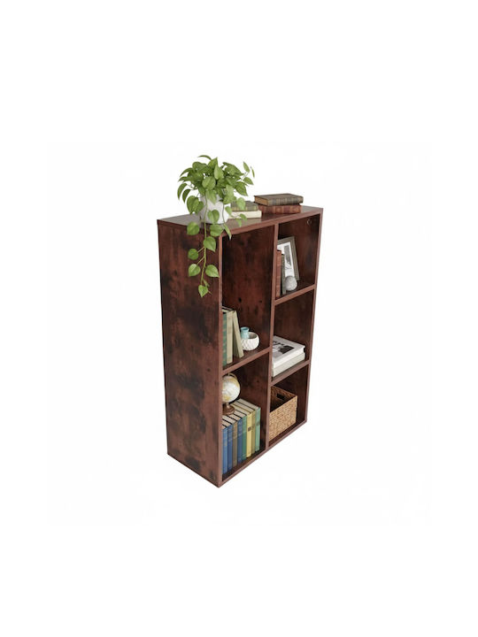 Bookcase Brown Color 50x24x80cm