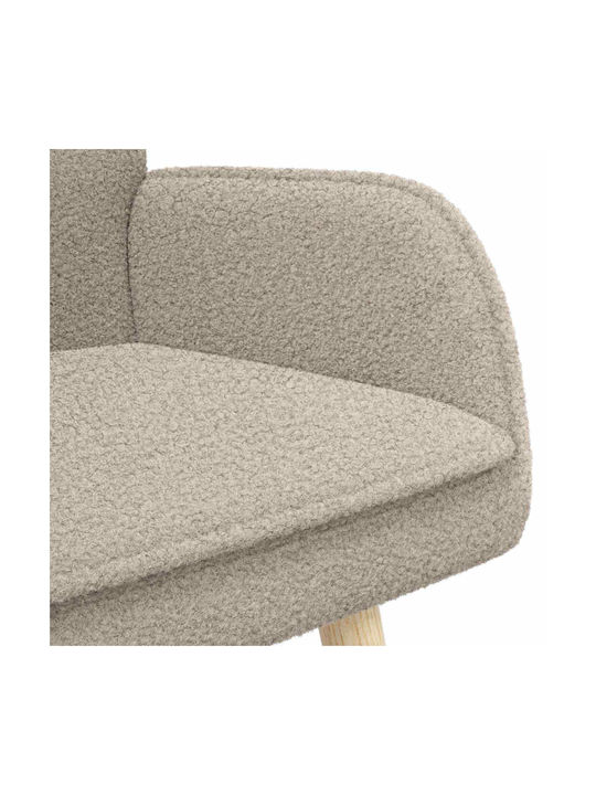 Doppelsitzer Sofa Offenes Grau 115x61x87cm