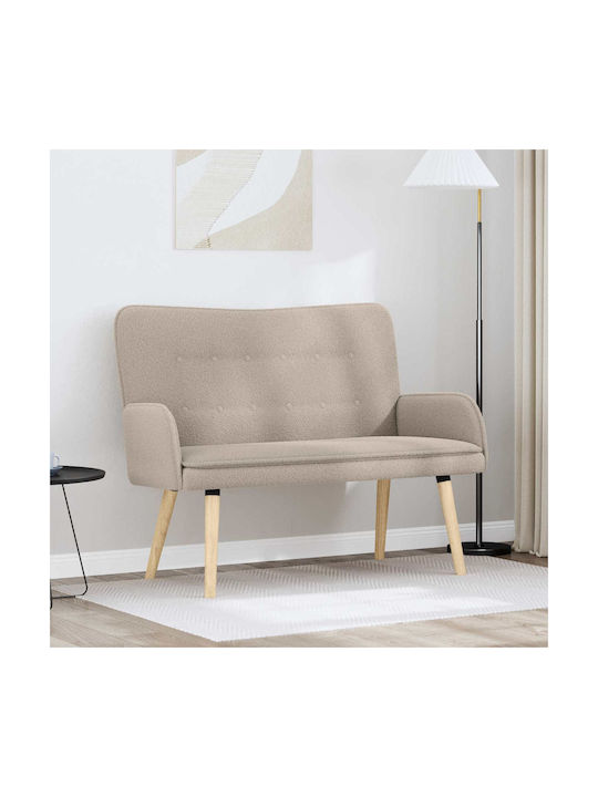 Doppelsitzer Sofa Offenes Grau 115x61x87cm