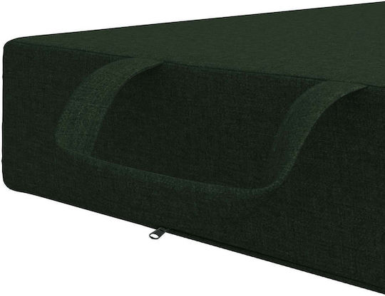 vidaXL Doppelsitzer Sofa Bett Dunkelgrün 90x63x45cm