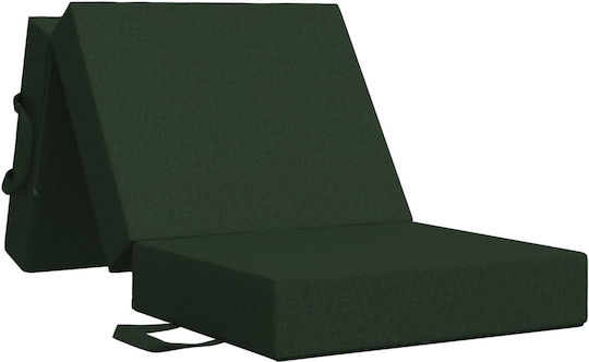 vidaXL Doppelsitzer Sofa Bett Dunkelgrün 90x63x45cm