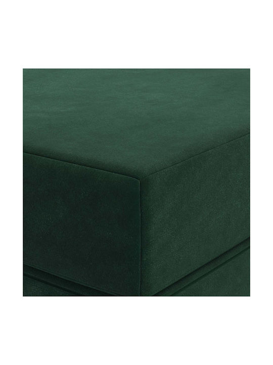 Canapea Cu Două Locuri Pat Verde Închis 120x67x45cm
