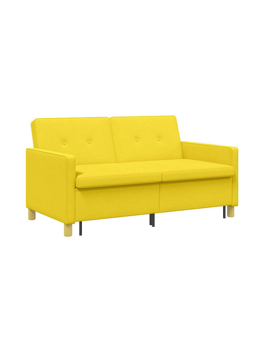 Ecksofa Schlafsofa Gelb 154x94.5x80.5cm