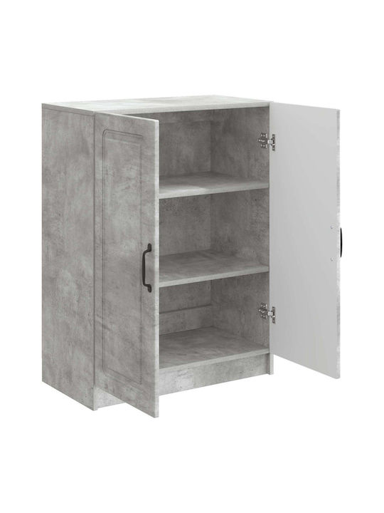 Wooden Sideboard Gray 66x34.5x87cm