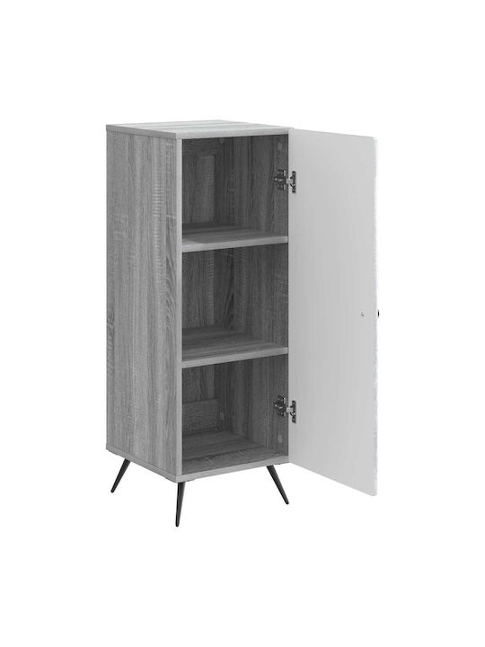 Bufet Din Lemn cu Sertare Gri 33x34.5x90cm
