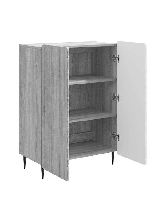 Bufet Din Lemn Sonoma Gri 66x34.5x92cm