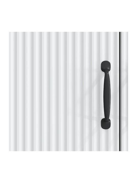 Bufet Din Lemn cu Sertare Alb 66x34.5x87cm
