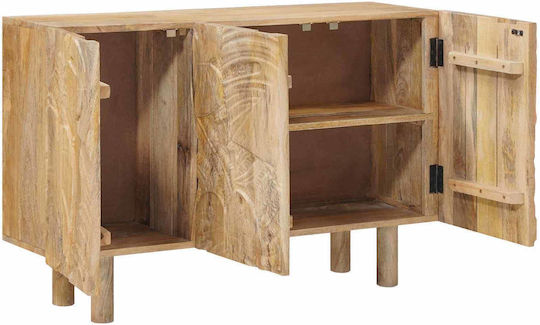 Bufet Din Lemn Bej 100x30x65cm Bufet Din Lemn Bej 100x30x65cm