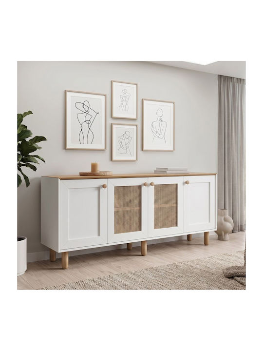 Bufet Bohemian White-oak 180x40x75cm