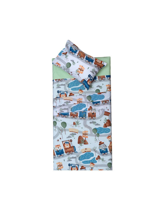 Viopros Cotton Baby Quilt 120x160cm White