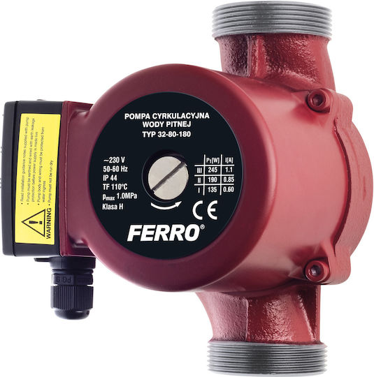 Pompa De Circulație Pentru Apă Potabilă Ferro 32-80-180