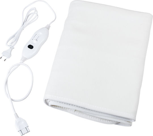 ECG Pătură electrică simplă Alb 60W 80cmx150cm