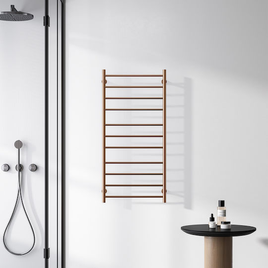 Karag Trumpet Electric Towel Rail 110W 100x48cm Silver