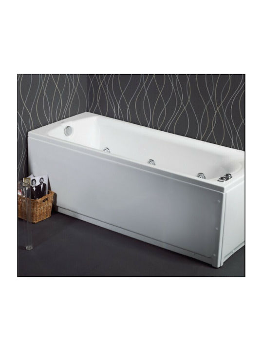 Sanitec Rosa Μπανιέρα Ακρυλική 150x70x60cm