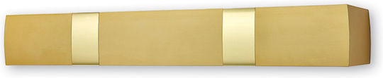 Anartisi Curtain Pelmets Curtain Rod MΑ71 100cm Aluminium Gold Checkmate