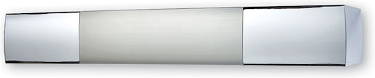 Anartisi Μετόπη Κουρτινόξυλου ΜA62 100εκ. Μεταλλική Inox