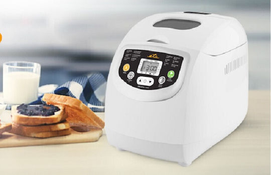 ETA Delicca mini 8149 90000 Bread Maker 600W with Container Capacity 1000gr and 12 Baking Programs