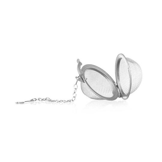 Atmosphera Αυγό Τσαγιού with Chain Metallic 1pcs 92373