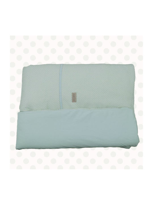 Baby Oliver Duvet Crib Cotton Green 100x140cm