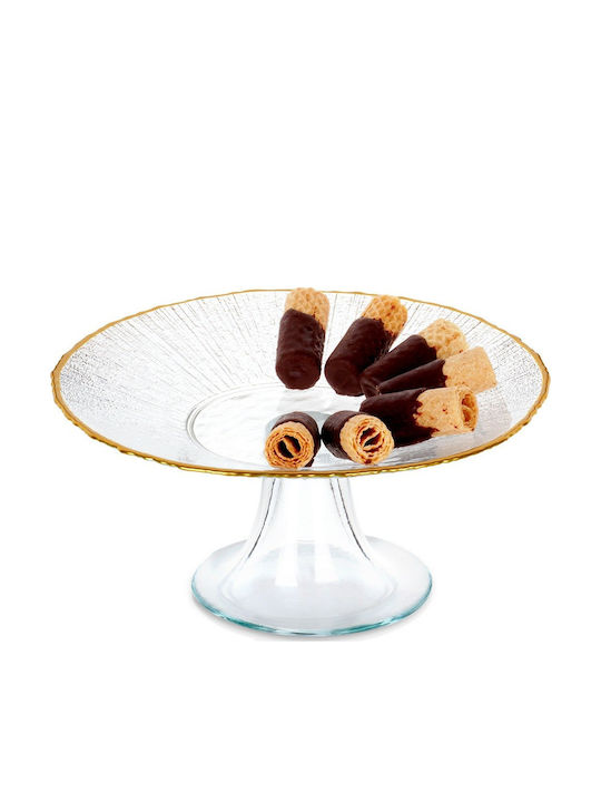 Home&Styling Collection Τουρτιέρα με Πόδι Λευκή