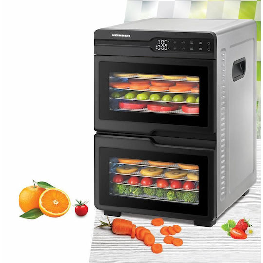 Heinner Food Dehydrator with 12 Shelves and Adjustable Temperature 35-80°C