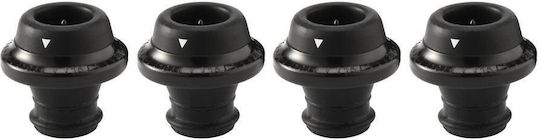 Set 4 Silicone Plugs Zokura