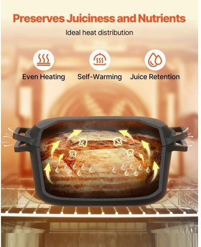 Vevor Γάστρα Οβάλ Μαντεμένια 3.3lt