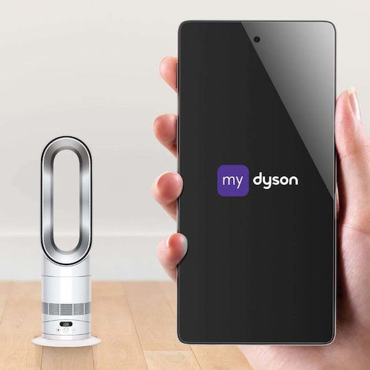Dyson Hot+Cool HF1 Κεραμικό Αερόθερμο Δωματίου Δαπέδου Λευκό 2250W