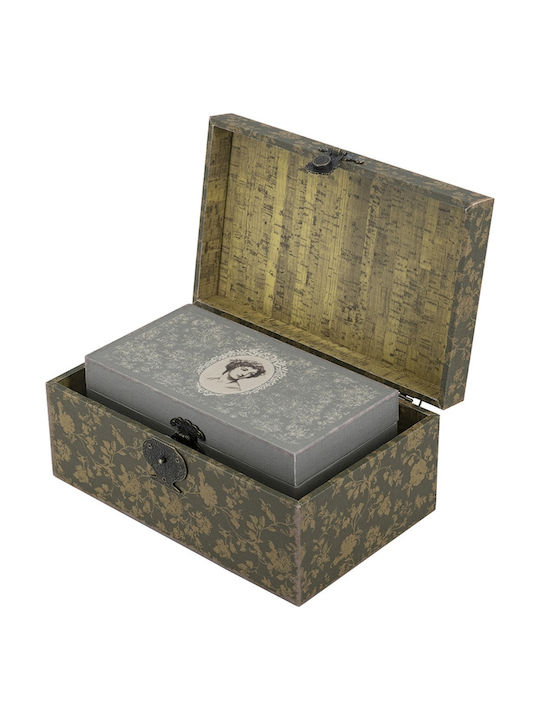 Artekko Set Dekorative Boxen Hölzernes 2 Stück