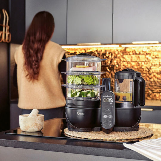 Babymoov Food Steamer with 2.25L Level Cooking