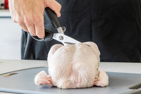 Kitchen Craft Ψαλίδι Πουλερικών 24cm Μαύρο
