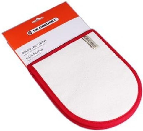 Le Creuset Oven Mitt Fabric Red 1pcs