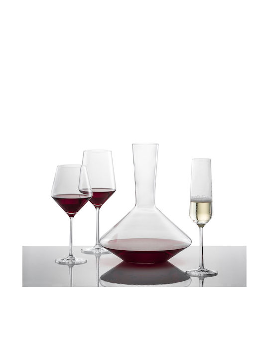 Schott Zwiesel Стъклена Карафа Pure Стъклена Карафа За Сервиране На Вино 22.2см Прозрачна 750мл
