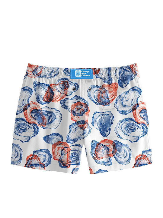 Herren-Bademode Kurze Hosen Weiß