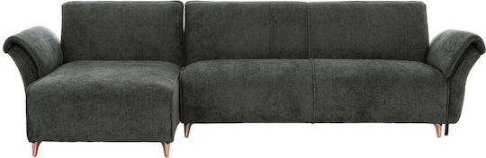 Corner Sofa Bed Green 300x145x80cm