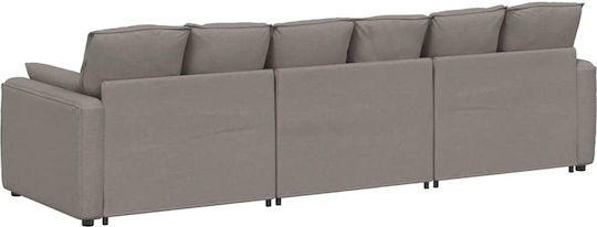 Canapea Cu Trei Locuri Tabac Maro 324x105x64cm