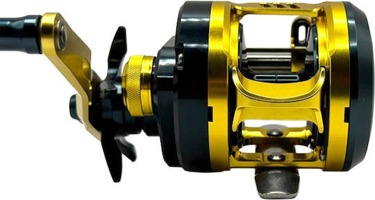 Ryobi Jigrip 300H Риболовен Макарa За Тролинг За Леворъки
