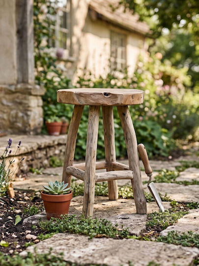 Hölzernes Gartenhocker Außengebrauch Teak 30x30x42cm